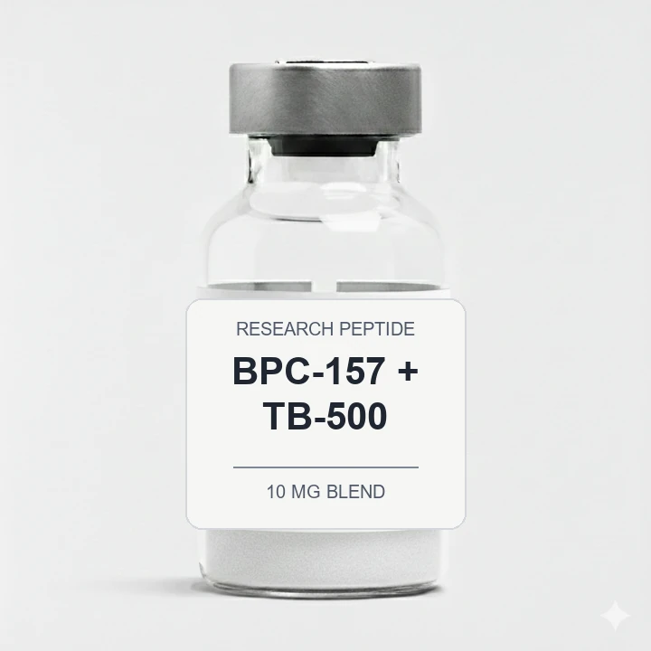 BPC-157 + TB-500 (10 mg Blend) vial label