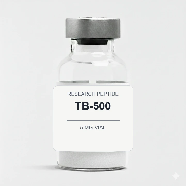 TB-500 (5 mg Vial) vial label